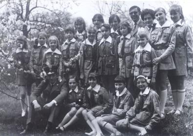 Otwarcie harcówki góralskiej w SP-20, 9 V 1970