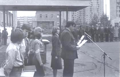 Nadanie imienia Szczepowi SP-20, 1979