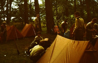 Obóz letni Szczepu Leśni, 1990