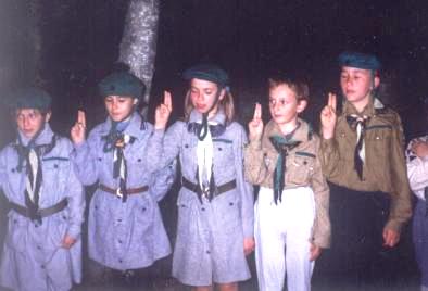 Obóz letni Szczepu Leśni, 1995